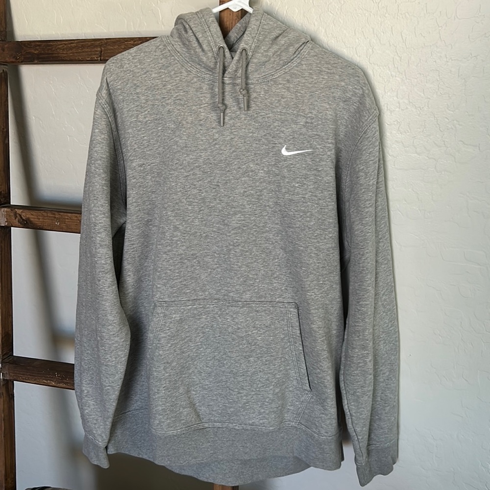 Gray Nike hoodie XL